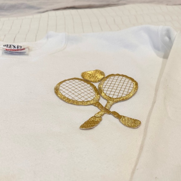 Vintage Hanes Tennis Sweater Dee’s Etc - Picture 2 of 8